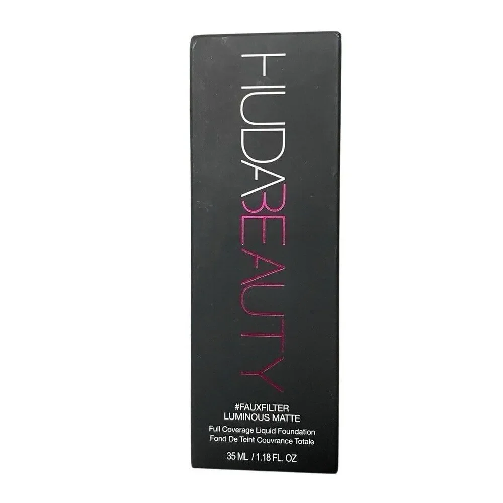 Huda‎ Beauty #FauxFilter Luminous Matte Foundation Biscotti 405N 1.18 fl oz